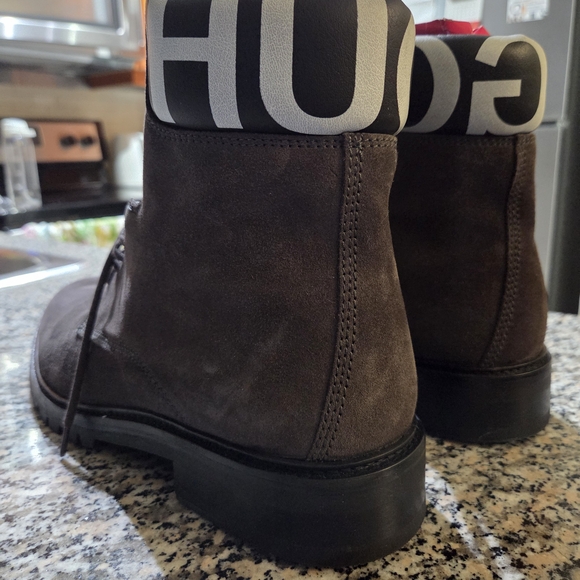 HUGO Other - HUGO Men's Brown Suede Boots